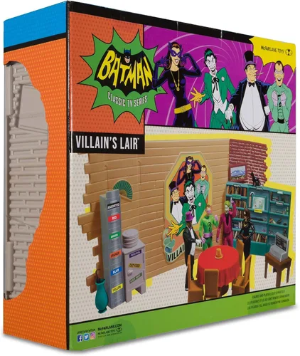 Vista 8 de DC McFarlane Toys Retro - Batman '66: Villains Guarida