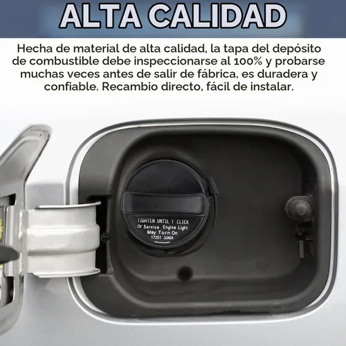 Vista 4 de Tapa de gasolina Tapa de combustible para Nissan Infiniti, Altima 2013-2018, Murano 2015-2020, Versa 2012-2019, Versa Note 2014-2019, Frontier