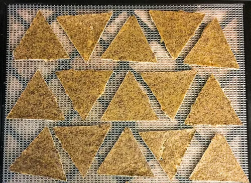 Vista 2 de Molde de hoja de silicona triangular compatible con Cosori Deshidratador Bright Kitchen Reutilizable Antiadherente Mat