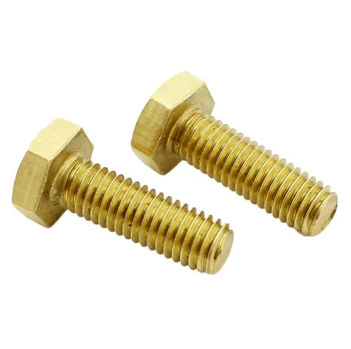 Vista 3 de Tornillo hexagonal M4*0.236 in Tornillo hexagonal Tornillo hexagonal exterior de latón Tornillo hexagonal Tornillos de rosca Tornillos hexagonales