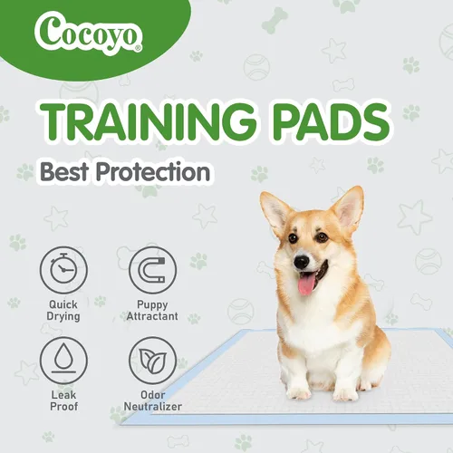 Vista 4 de COCOYO Best Value Almohadillas de Entrenamiento para Perros Tamaño Gigante Almohadillas para Orina de Perro Tamaño XXXL Almohadillas