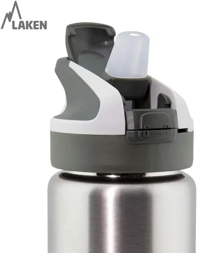 Vista 6 de SUMMIT - Botella térmica de acero inoxidable con tapa de pajita, 17 oz