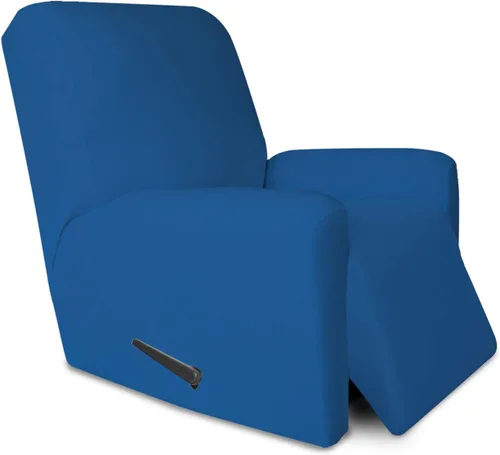 Vista 57 de PureFit Funda súper elástica para sofá reclinable con bolsillo, funda de sofá suave y antideslizante de elastano, lavable, protector de muebles