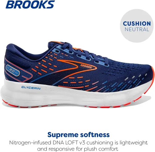 Vista 3 de Brooks Glycerin 20 - Tenis de correr para hombre, soporte neutro