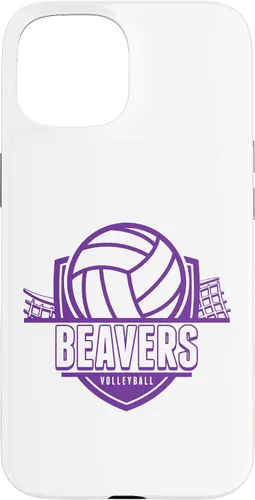 Vista 6 de Beavers Volleyball Back to School Spirit P Case for iPhone 17