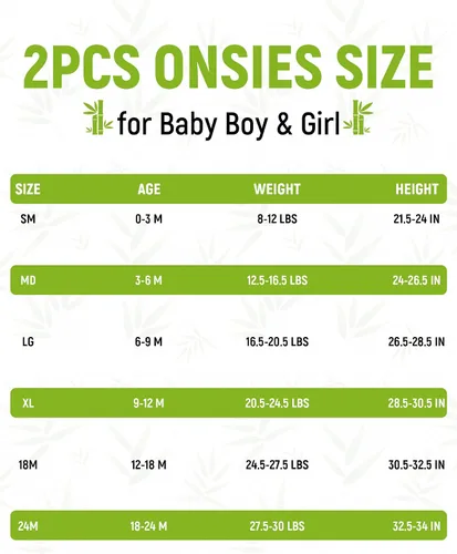 Vista 7 de DEFAHN 2 unids de bambú bebé mamelucos unisex Onsies sólido manga corta bebé body 0-24 meses