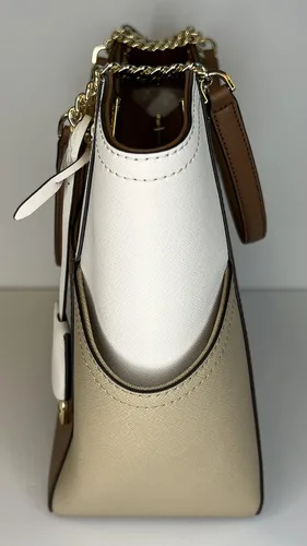 Vista 6 de Michael Kors Jet Set - bolsa de hombro para viaje con cadena grande cartera triple Michael Kors Jet Set