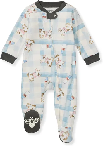 Vista 21 de Burt's Bees Baby - Pijamas para bebés y niñas, con cremallera frontal, con pies cerrados antideslizante, 100 % algodón orgánico Guitarra acústica.