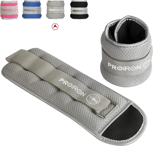 Vista 9 de PROIRON Ankle Weights for Women, Leg Weights for Men, Ankle and Wrist Weights 2/4/6/8LBS，Reflective Arm Weights for Jogging，Gymnastics，Aerobics
