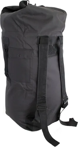 Vista 4 de Bolsa de lona estilo militar con doble correa para mochila
