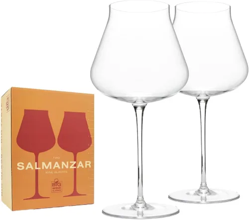Vista 12 de Balthazar - Juego de 2 copas de vino gigantes de cristal de alta calidad, se adapta a toda la botella de 25.2 onzas líquidas