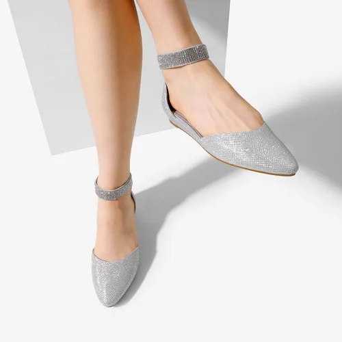 Vista 8 de Dream Pairs - Zapatos de plataforma baja con correa en el tobillo para mujer