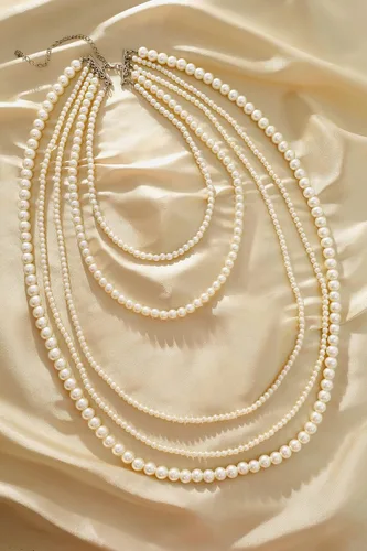 Vista 4 de BABEYOND - Collar de perlas sintéticas estilo art deco de la década de 1920, collar de perlas largas para fiesta de disfraces de estilo Gatsby