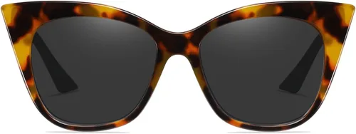 Vista 3 de CYLEN Cateye - Lentes de sol para mujer, protección UV 400, lentes de sol polarizados