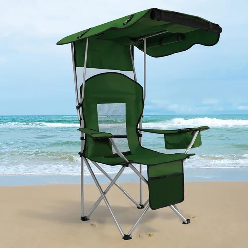 Vista 2 de Silla de camping, silla plegable portátil para interiores y exteriores