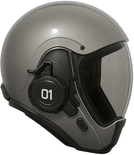 Vista 5 de Karc Casco Daft Punk de resina para hombre, accesorios de disfraz de Thomas Guy Manuel para fanáticos, colección Halloween Cosplay