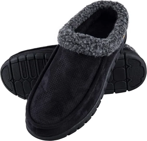 Vista 4 de Dickies Pantuflas de espuma viscoelástica con espalda abierta para hombre con suela interiorexterior