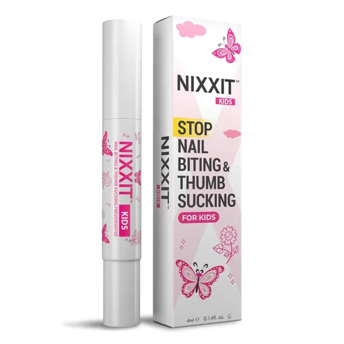 Vista 11 de NIXXIT Prevención de mordeduras de uñas para niños, disuasorio para chupar el pulgar para niños, niños pequeños, niños – Bolígrafo de esmalte