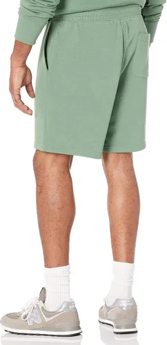 Vista 2 de Tienda Essentials Pantalón corto ligero de rizo francés para hombre (disponible en tallas grandes y altas)
