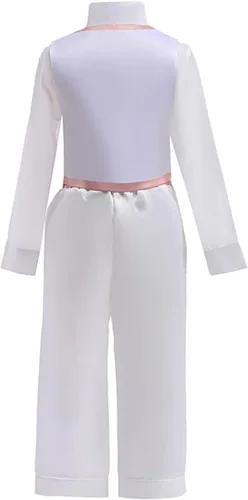 Vista 3 de keaiyouhuo Disfraz de Encanto de 4 piezas para bebé, disfraz de Antonio para niños, príncipe Madrigal, Halloween, cosplay, 1-7T