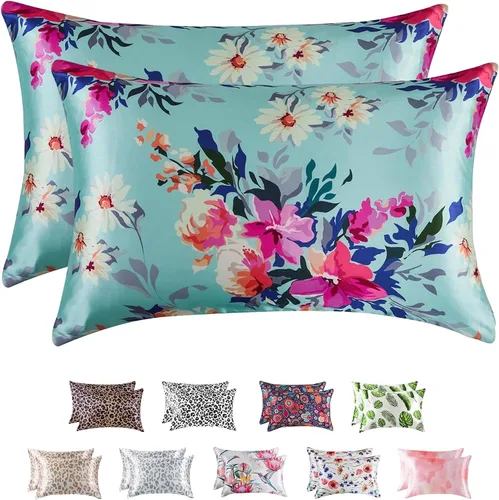 Vista 60 de MR&HM - Funda de almohada de satén