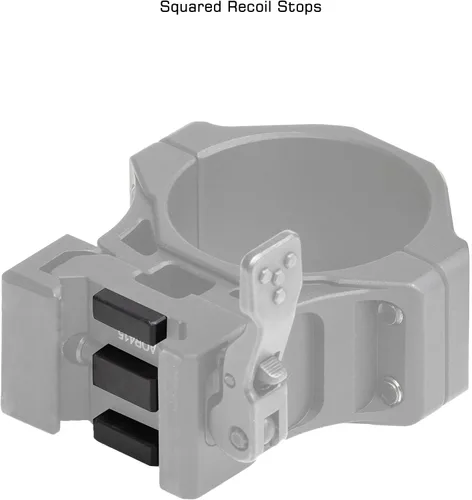 Vista 5 de UTG ACCU-SYNC QR 1.339 in Med. Anillos de alcance de perfil, Picatinny, negro