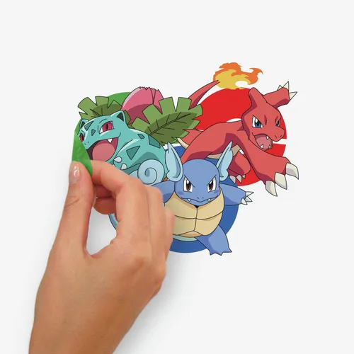 Vista 3 de RoomMates RMK4150SCS Calcomanías de Pared Despegables y Adhesivas de Personajes Favoritos de Pokemon