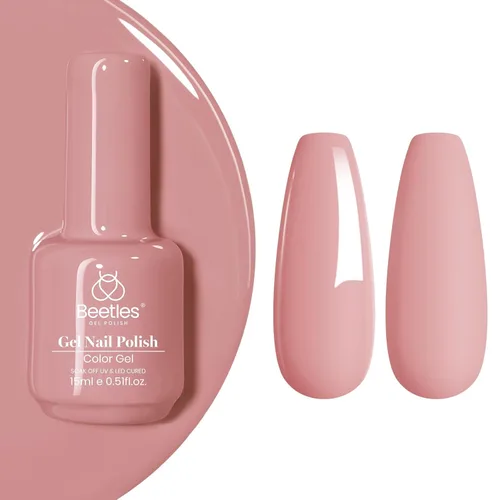 Vista 77 de Beetles - Esmalte de uñas en gel, 1 unidad de 0.5 onzas fluidas (15ml), extracción por remojo, arte de uñas, estética de manicura, bricolaje, curado