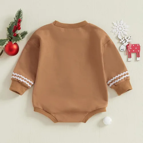 Vista 75 de Adobabirl Traje de Halloween para bebé, sudadera de fantasma, calabaza, mameluco, suéter de gran tamaño, lindo para otoño e invierno