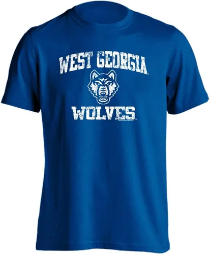 Vista 57 de Sport Your Gear NCAA Camiseta de manga corta retro con licencia oficial de aspecto desgastado para el día del juego, camiseta de espíritu deportivo