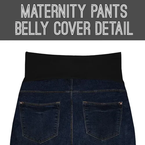 Vista 5 de Hybrid & Company Maternity Women's Super Comfy Ultra Stretch Skinny Jeans