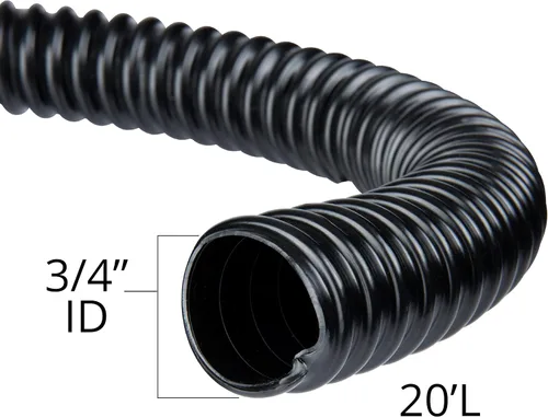 Vista 8 de Tetra Tubería de estanque 3/4" x 20', conecta componentes de estanque
