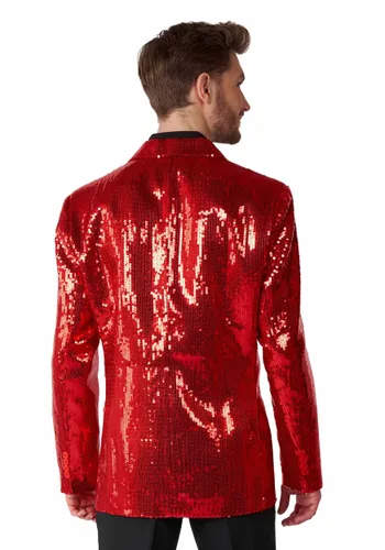 Vista 2 de Blazer Rojo con Lentejuelas Suitmeister para Hombre Multicolor