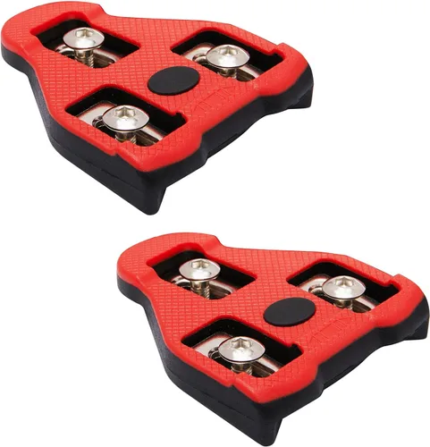 Vista 7 de Tacos de bicicleta compatibles con Peloton Look ARC Delta – Juego de tacos de bicicleta de interior y bicicleta de carretera – Totalmente compatible