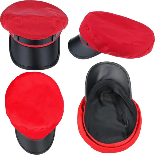 Vista 6 de Gorra clásica para mujer con diseño de capitán de yate para mujer (S-M)