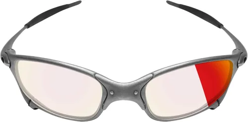 Vista 2 de Mryok UV400 - Lentes de repuesto para Oakley Juliet, color rojo