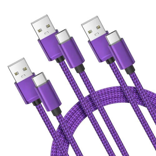 Vista 23 de Basesailor Cable de carga USB tipo C de 1 pie, paquete de 2, cable de carga para automóvil para el nuevo iPhone 17 Air 16 Pro Max Plus, Samsung