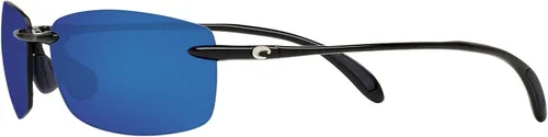 Vista 3 de Costa Del Mar Lectores de gafas de sol rectangulares de lastre para hombre color negro brillantegris azul polarizados C-Mate-580P 2362in 15