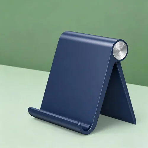 Vista 11 de Soporte para tableta, soporte plegable ajustable para teléfono celular, compatible con la mayoría de iPad y teléfonos inteligentes, accesorio