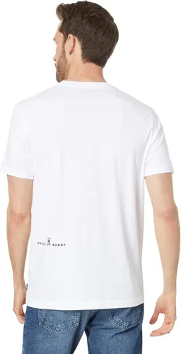 Vista 2 de Psycho Bunny Tyrian Graphic Tee Blanco XL (US Hombre 7), Blanco
