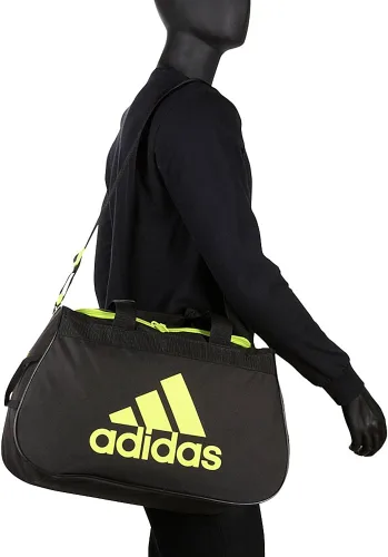 Vista 5 de adidas Diablo - Maleta deportiva pequeña, color negrogris tormenta