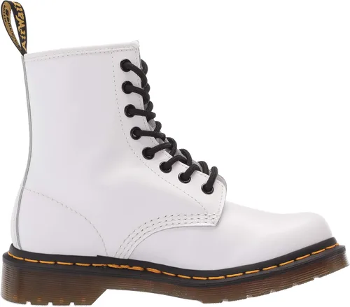 Vista 6 de Dr. Martens - Botas de moda con agujetas para mujer., blanco, 7