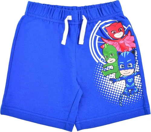 Vista 2 de PJ Masks Paquete de 2 pantalones cortos con cordón para niños pequeños - AzulGris