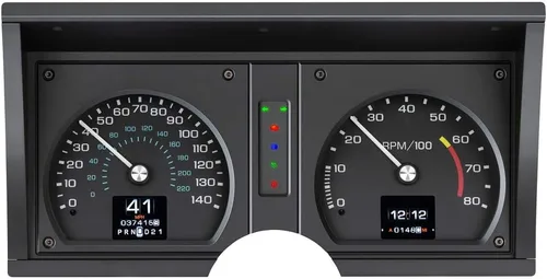Vista 3 de Dakota Digital RTX-78C-VET-X Retrotech - Sistema de instrumentos de calibre compatible con Chevy Corvette 1978-82