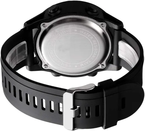 Vista 4 de Reloj deportivo digital para hombre electrónico LED a la moda impermeable al aire libre casual reloj de pulsera