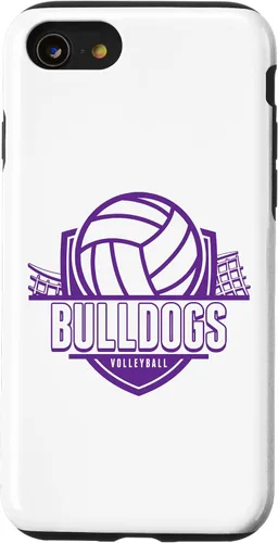 Vista 18 de Bulldogs Volleyball Back to School Spirit P Case for iPhone 17