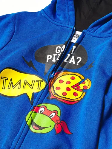 Vista 2 de Teenage Mutant Ninja Turtles baby-boys Graphic Zip-up Hoodie