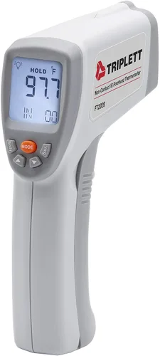 Vista 8 de Triplett IRTUV50 Termómetro IR sin contacto con detección de fugas UV, -4 a 752°F (-20 a 752.0 °F)