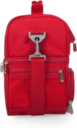 Vista 43 de PICNIC TIME NCAA Nebraska Cornhuskers Pranzo - Lonchera aislada con juego de pícnic, bolsa enfriadora para el almuerzo