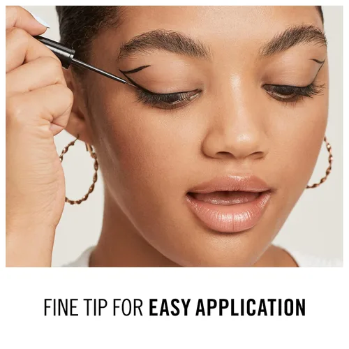Vista 4 de Rimmel Glam Eyes Liquid Liner, Black Glamour, 0.1 fl oz